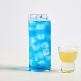 Butterfly Pea Tea + Vitamin C Sidecar