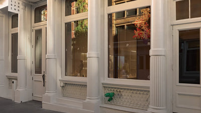 The 113 Spring storefront on Spring Street in SoHo